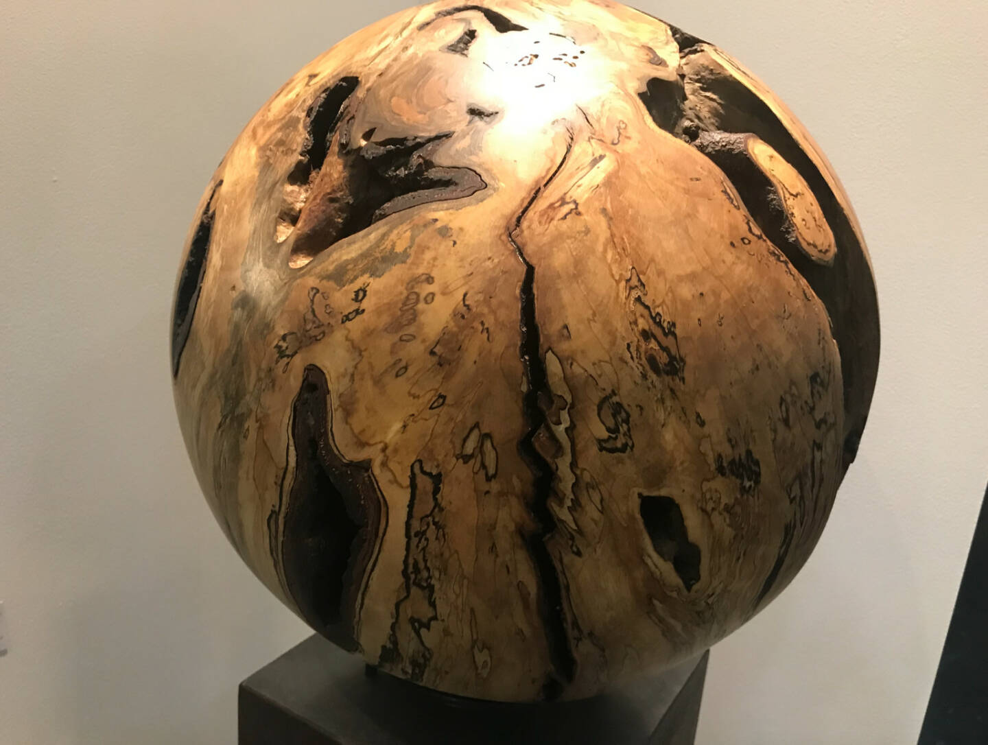 Erde Globus Welt Holz