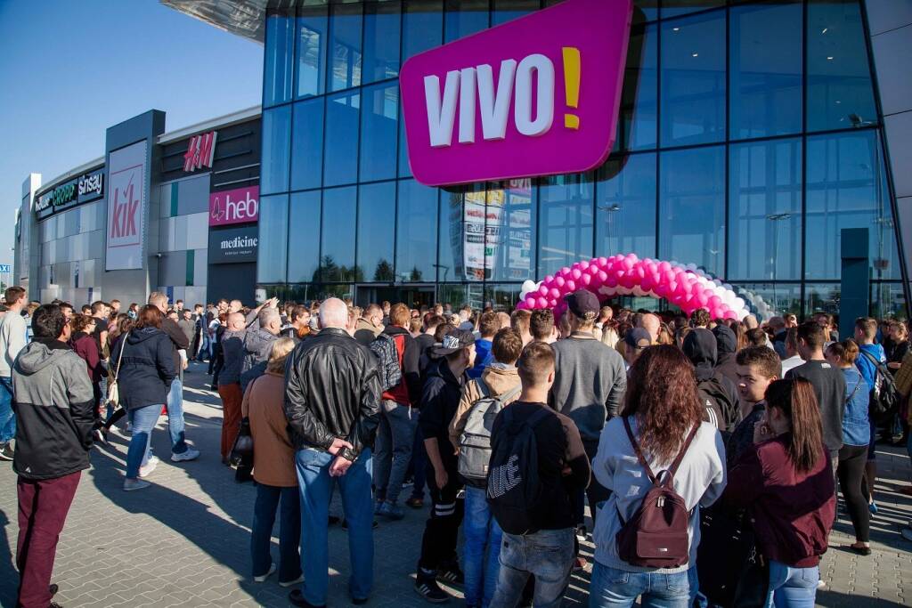 Immofinanz: Mehr als 120 Millionen Besucher in den VIVO! und STOP SHOP Einzelhandelsimmobilien in 2017; Bild: Immofinanz Vivo! Krosno Polen, © Aussender (28.03.2018) 