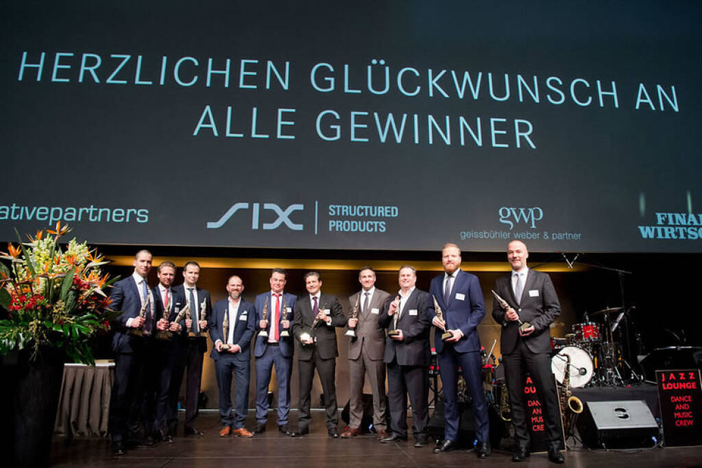 Bereits zum dreizehnten Mal prämieren die Swiss Derivative Awards die besten Strukturierten Produkte. Die Awards werden seit ihrer ersten Verleihung im Jahre 2006 von SIX als Hauptsponsorin, unterstützt. Bildquelle: www.six-swiss-exchange.com, © Aussendung (03.04.2018) 