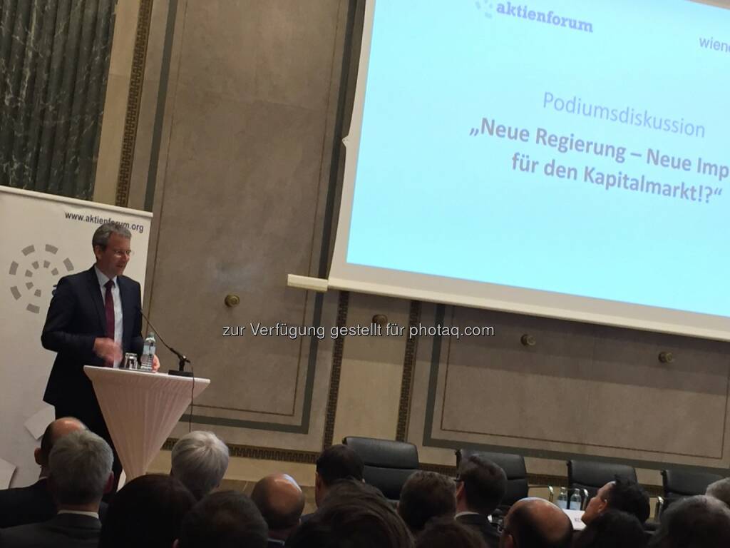 Finanzminister Löger (12.04.2018) 