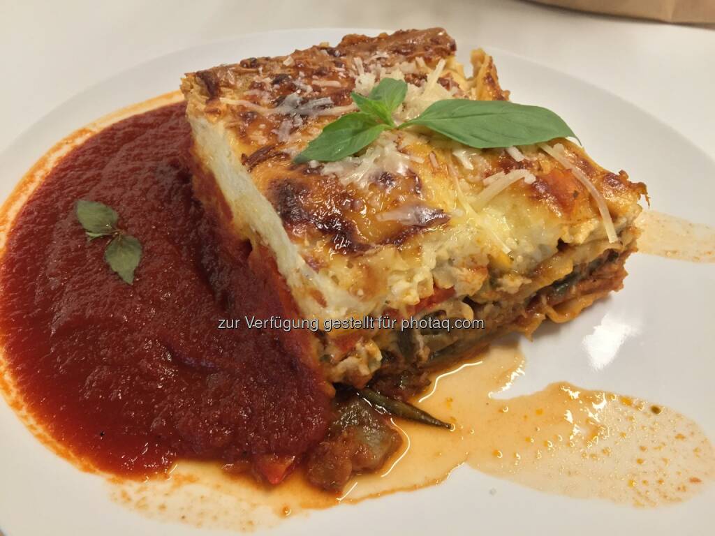 Gemüselasagne mit Paradeisersauce, Verbund-HV 2018 (23.04.2018) 