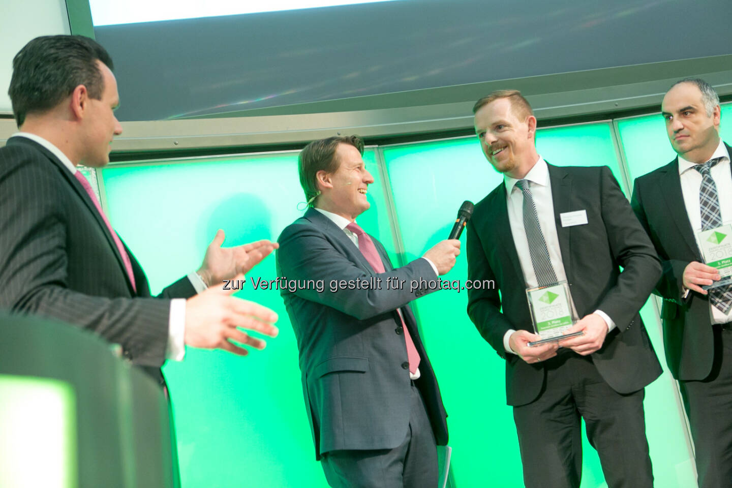 Christoph Boschan (Wiener Börse), Lars Brandau (DDV), Christian-Hendrik Knappe