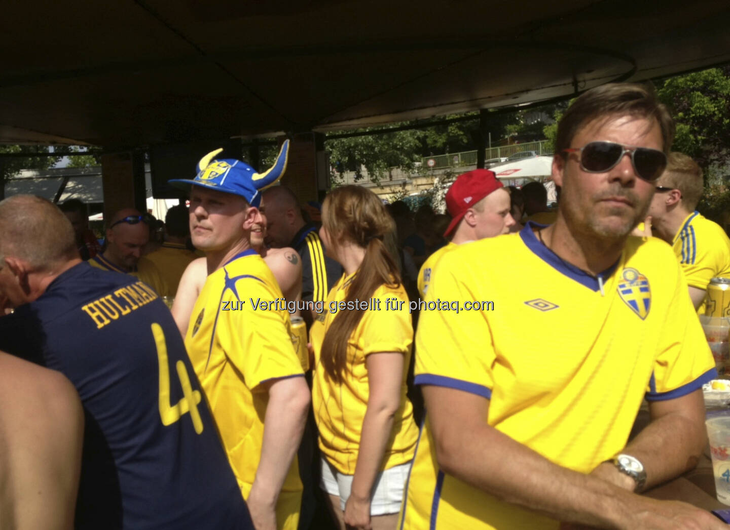 Die Schweden bei der Strandbar Herrmann