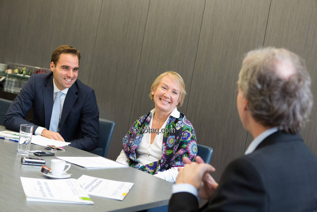 Philipp Arnold, Heike Arbter (RCB), Christian Drastil (CD Comm.), © Martina Draper (15.12.2012) 