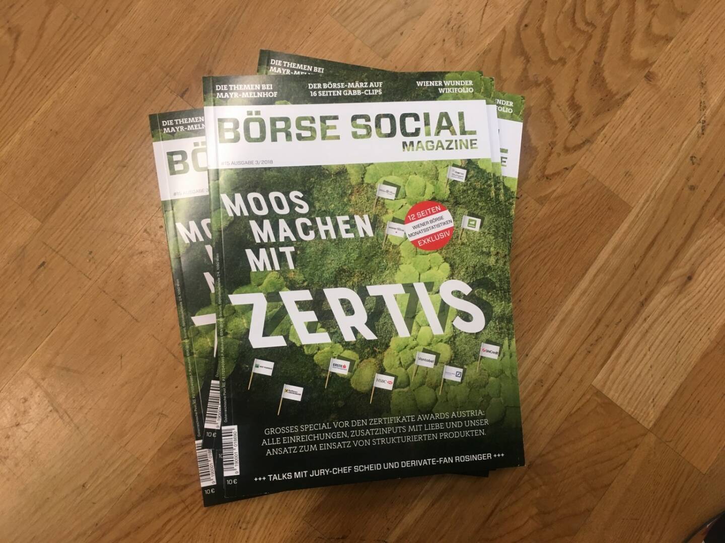 Börse Social Magazine, Cover