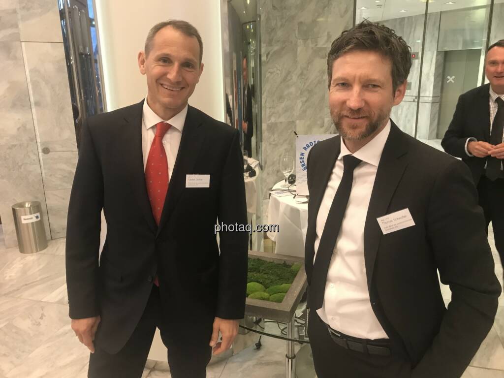 Stefan Dörfler (Erste Bank), Thomas Schaufler (Erste Bank) (06.05.2018) 