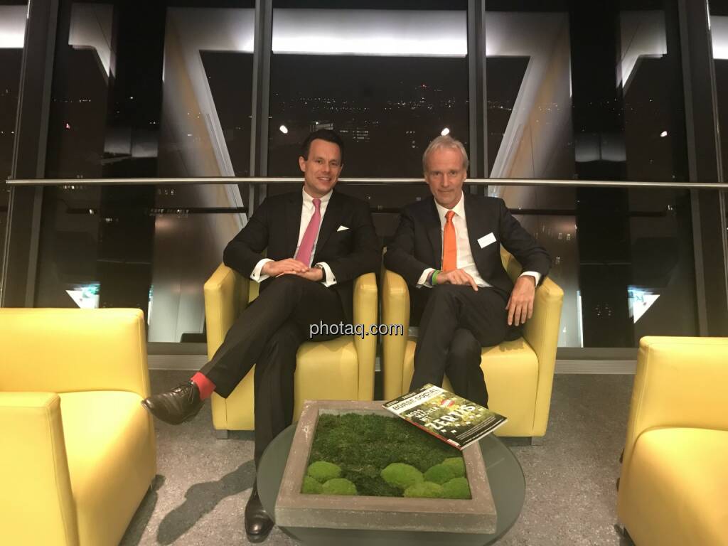 Christoph Boschan (Wiener Börse), Christian Drastil (BSN) (06.05.2018) 