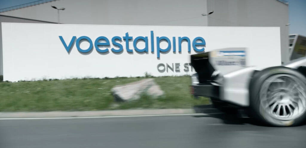 voestalpine wird Hauptsponsor der europäischen Formel E Rennen, Bild: Screenshot aus voestalpine TV Footage, © Aussendung (09.05.2018) 