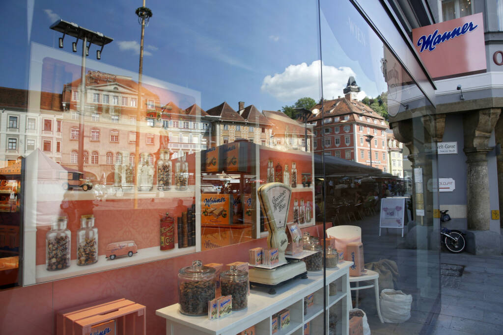 Josef Manner u. Comp. AG: Manner eröffnet Shop in Graz; Fotocredit:Manner/Noll (10.05.2018) 