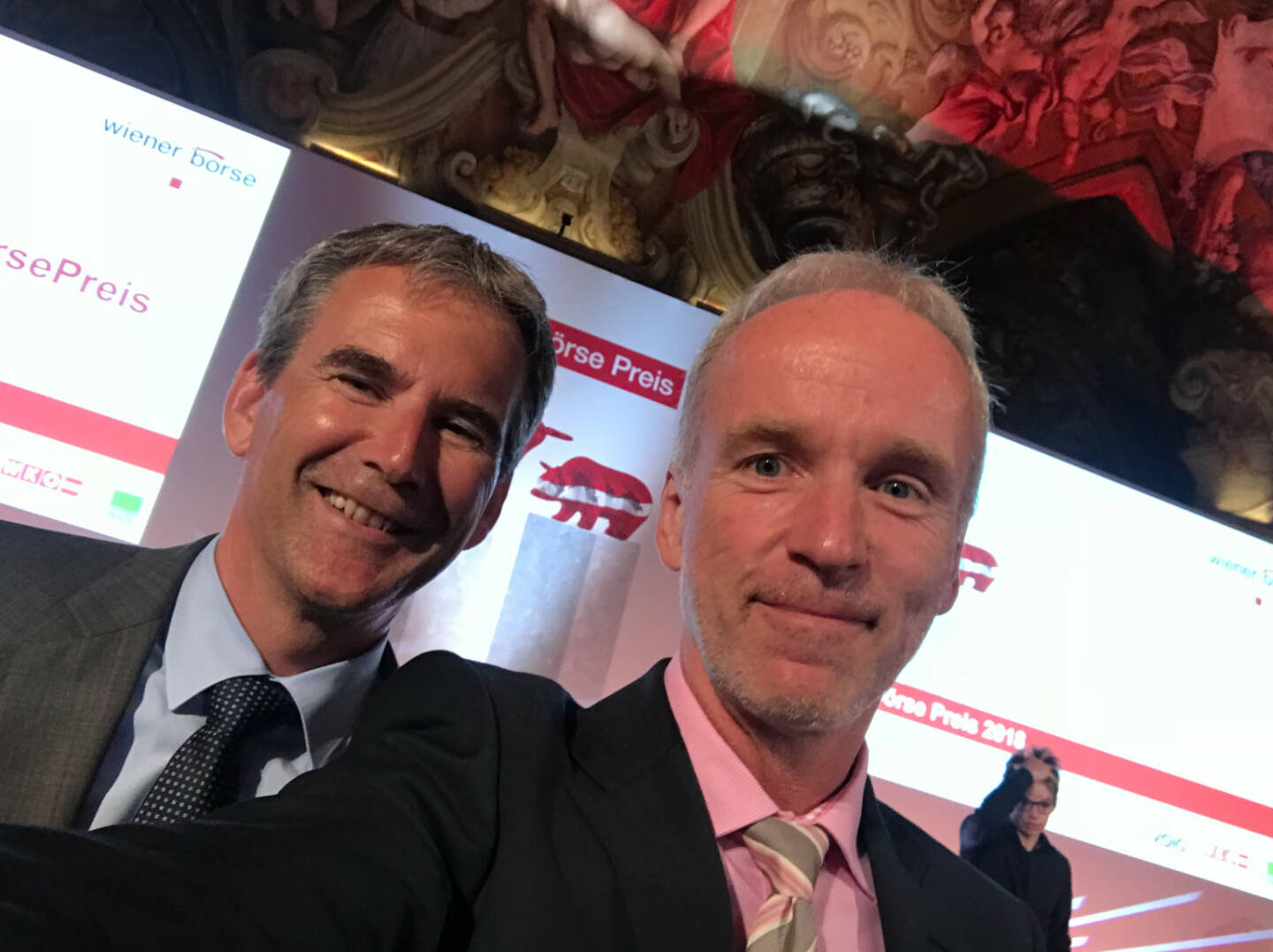 Selfie Hartwig Löger, Christian Drastil