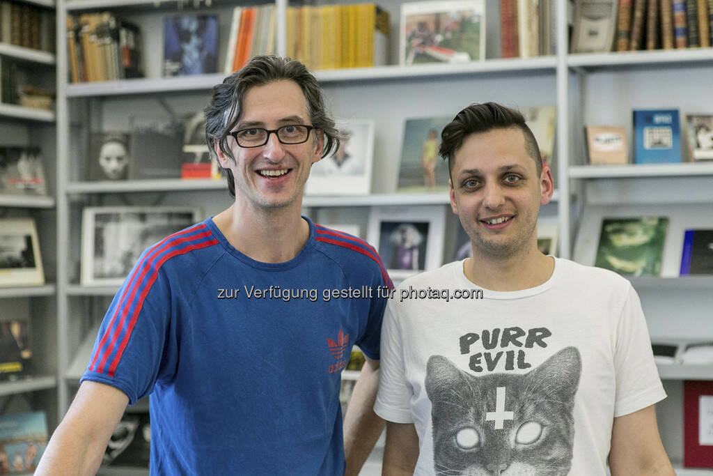 Josef Chladek, Klaus Pichler, ViennaPhotoBookFestival 2013, © Martina Draper (09.06.2013)