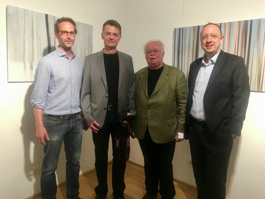 Daniel Folian (Warimpex-Vorstand), Fritz Erhart, Georg Folian (früherer Warimpex-Vorstand), Roman Eisenschenk (Kepler Cheuvreux) (30.05.2018) 