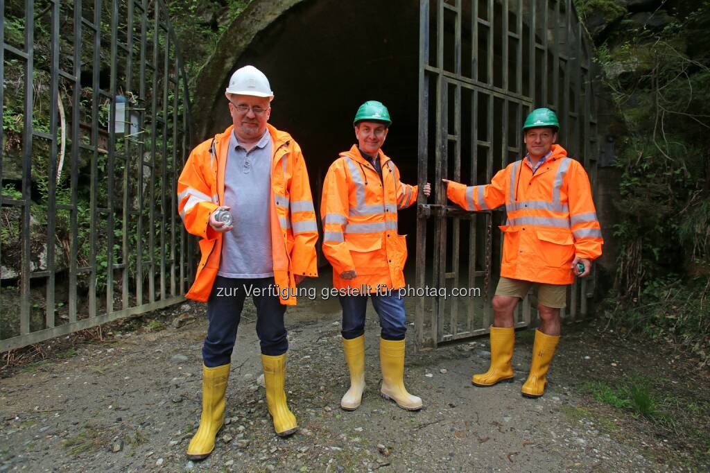 Dietrich Wanke, Tony Sage, Stefan Müller, MinenTag European Lithium 2018, © European Lithium (31.05.2018) 