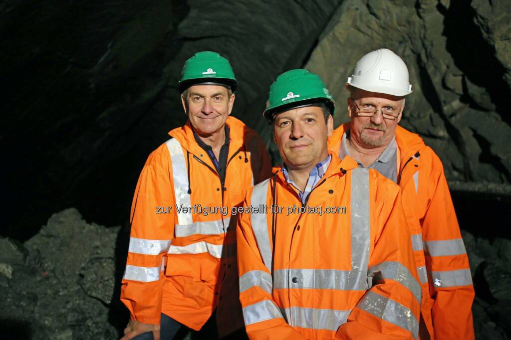 Tony Sage, Stefan Müller, Dietrich Wanke, MinenTag European Lithium 2018, © European Lithium (31.05.2018) 