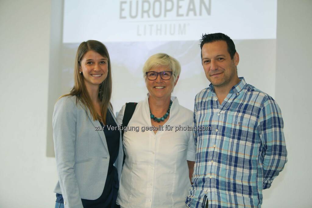 Katharina Löckinger, Stefan Müller, MinenTag European Lithium 2018, © European Lithium (31.05.2018) 