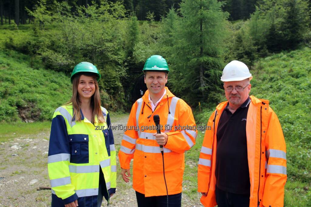 Katharina Löckinger, Dietrich Wanke, MinenTag European Lithium 2018, © European Lithium (31.05.2018) 