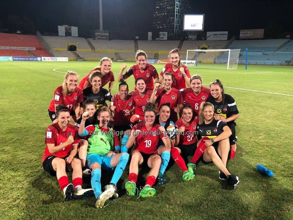 Österreichische Fußballnationalmannschaft der Frauen (14.06.2018) 