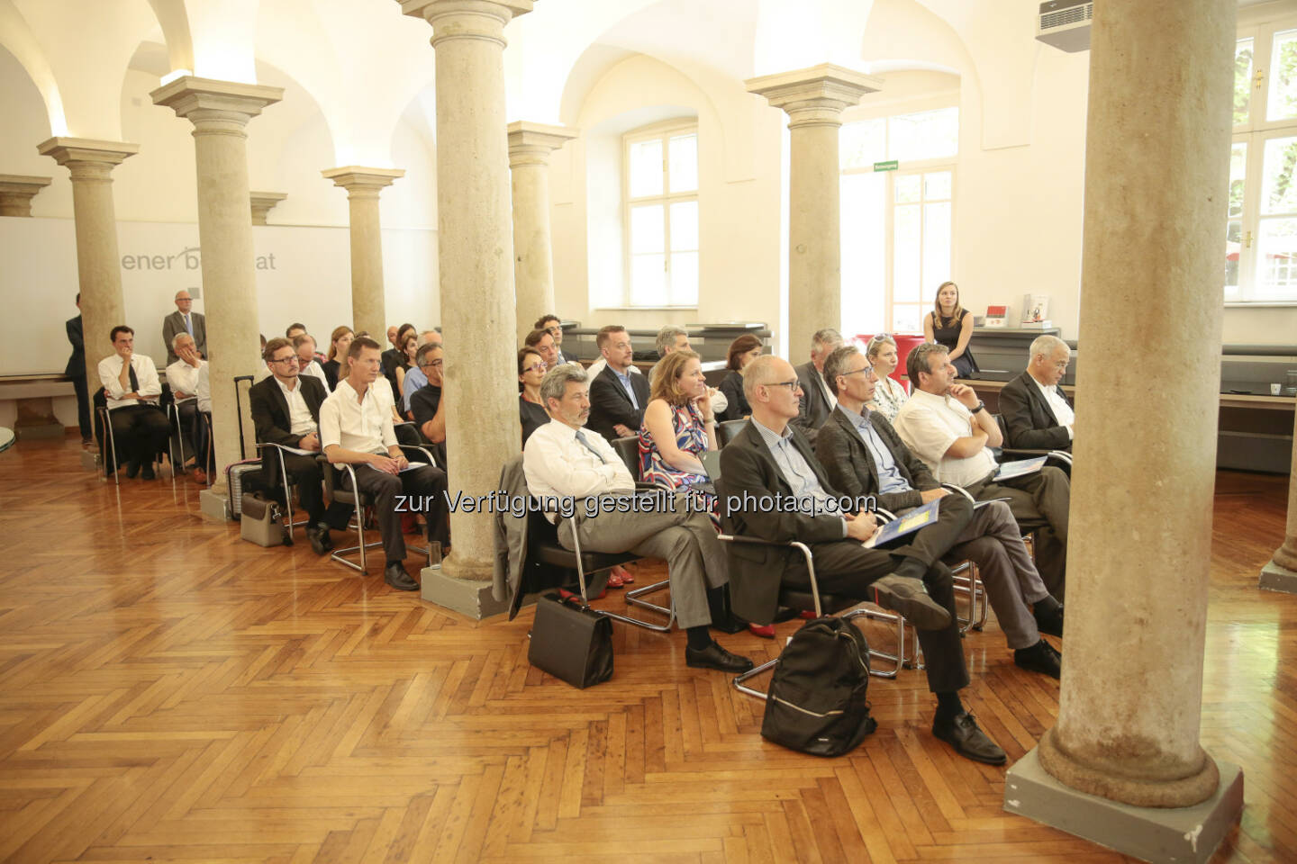 Säulenhalle Green Bonds Business Lunch 11.6.2018 Wiener Börse
