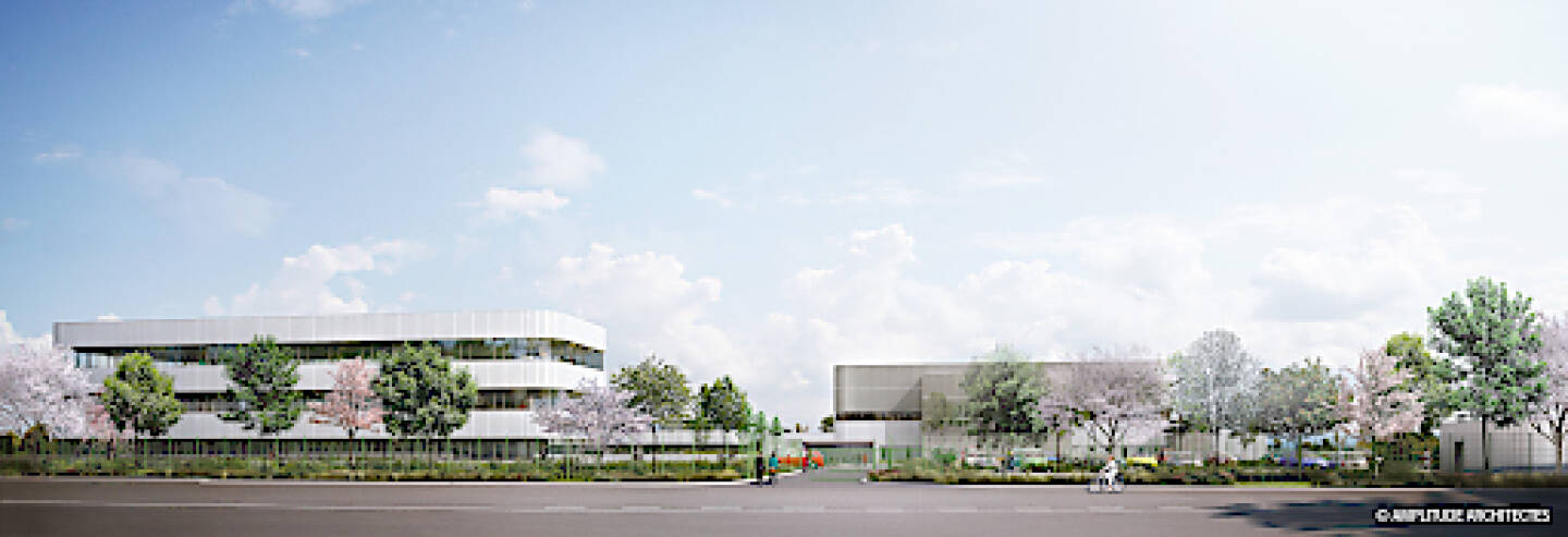 Boehringer Ingelheim investiert in Frankreich mehr als 200 Millionen Euro in die Impfstoffproduktion zur behördlichen Tierseuchenbekämpfung; Fotocredit:AMPLITUDE ARCHITECTES
