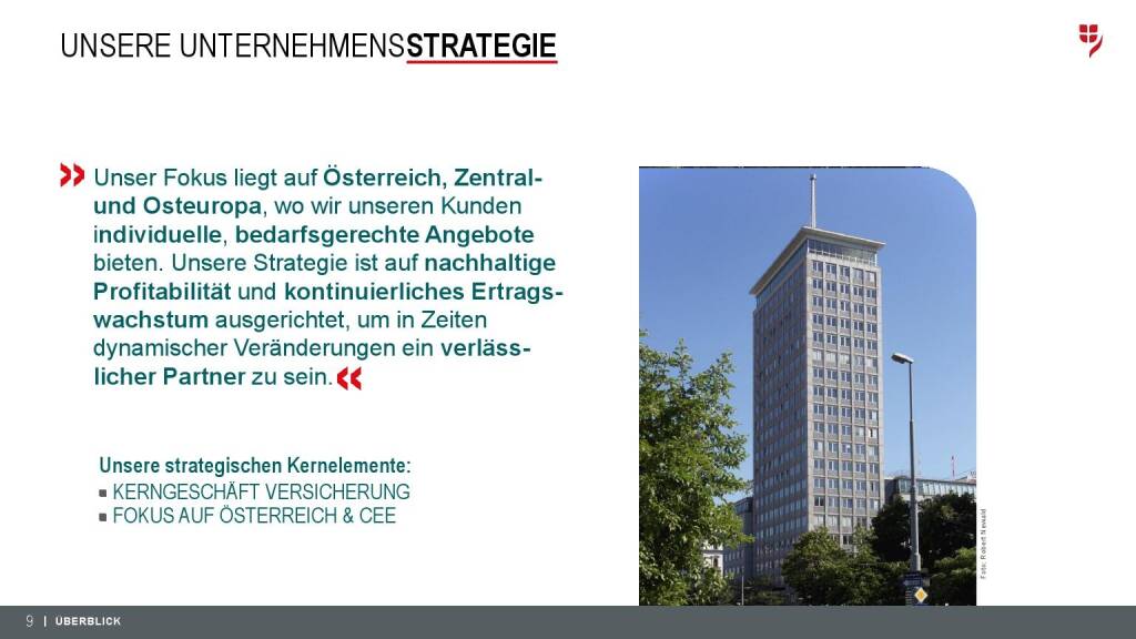 VIG Unternehmenspräsentation - Strategie (08.08.2018) 