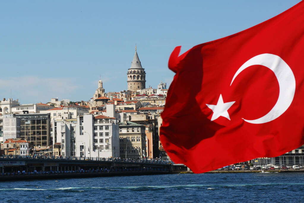Istanbul, Türkei, Flagge, Fahne - https://de.depositphotos.com/7360325/stock-photo-turkey.html, © <a href=
