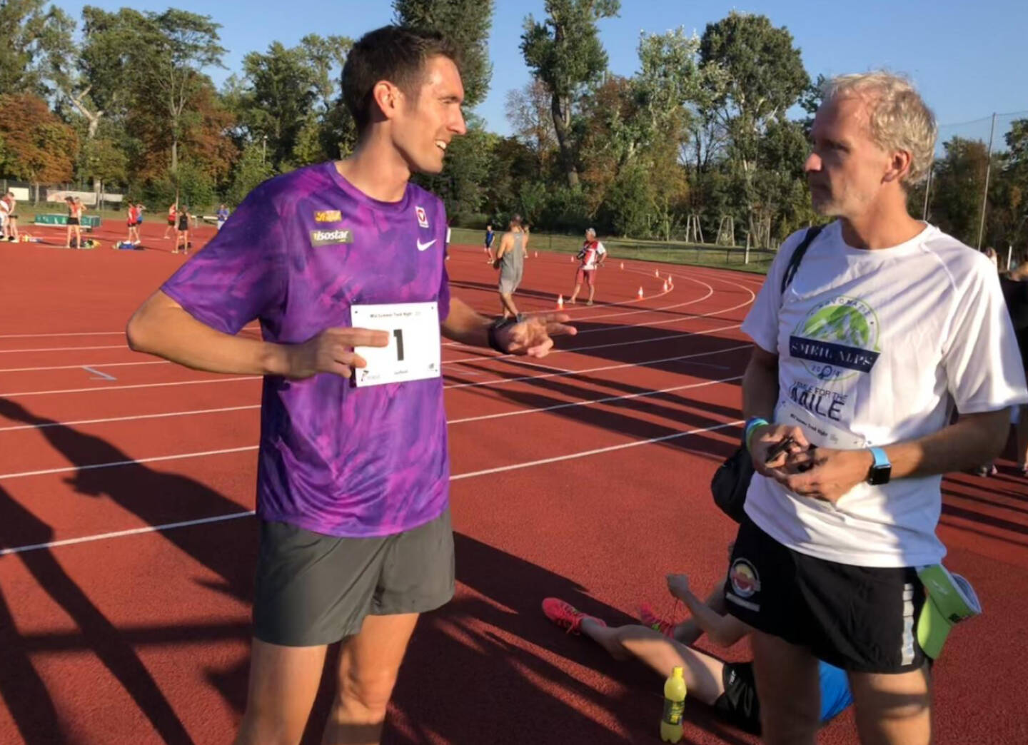 Andreas Vojta mit Christian Drastil 