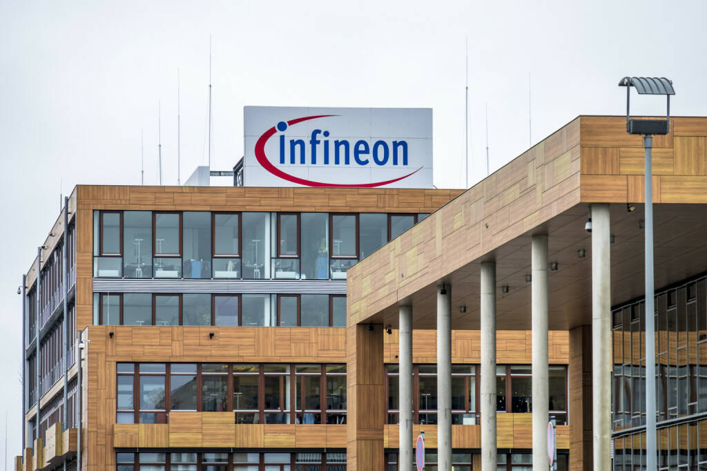 Infineon headquarter nahe München - https://de.depositphotos.com/188361350/stock-photo-neubiberg-germany-february-16-2018.html, © <a href=