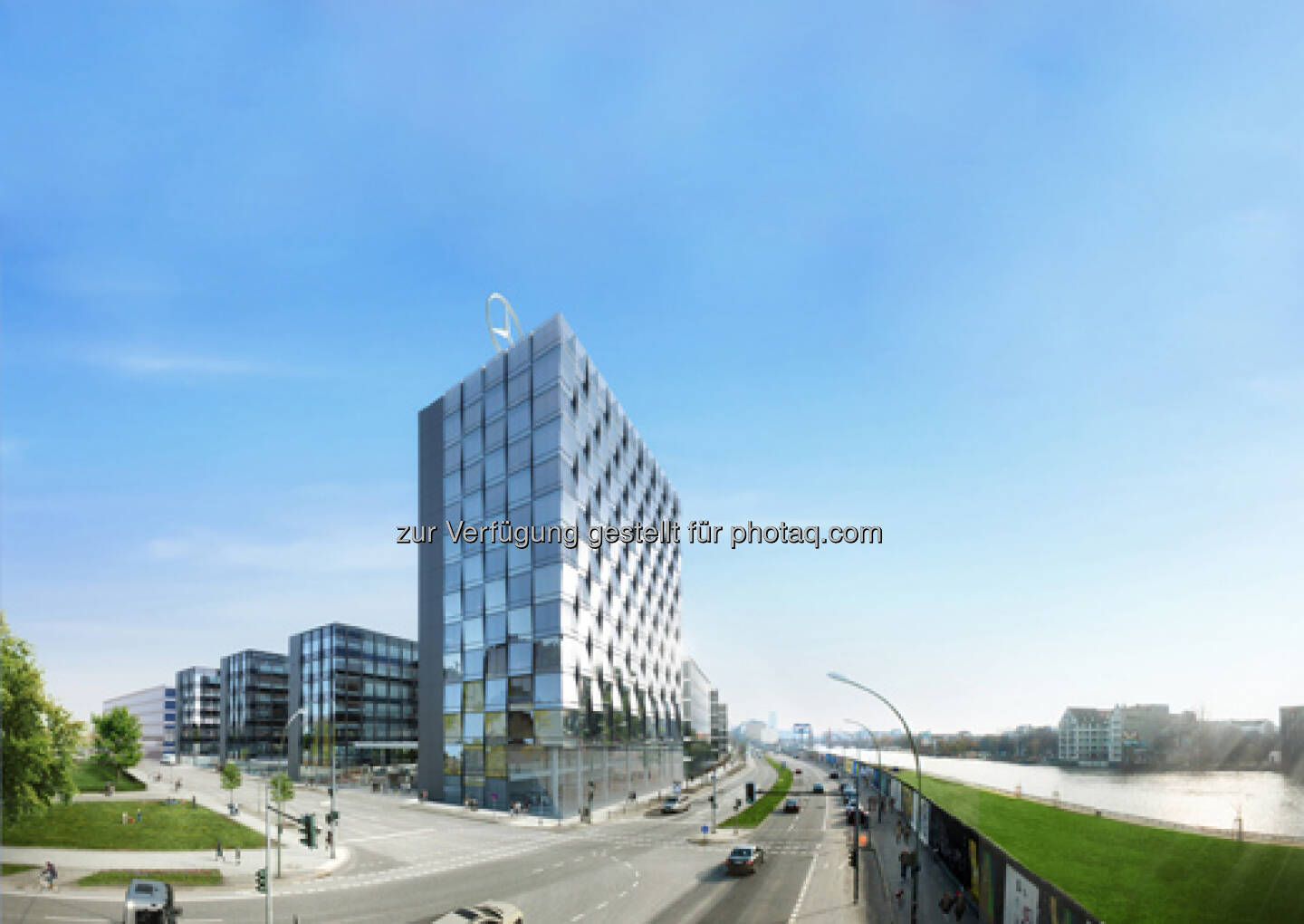 CA Immo stellt neue Unternehmenszentrale für Mercedes-Benz Vertrieb Deutschland in Berlin fertig  (c) CA Immo