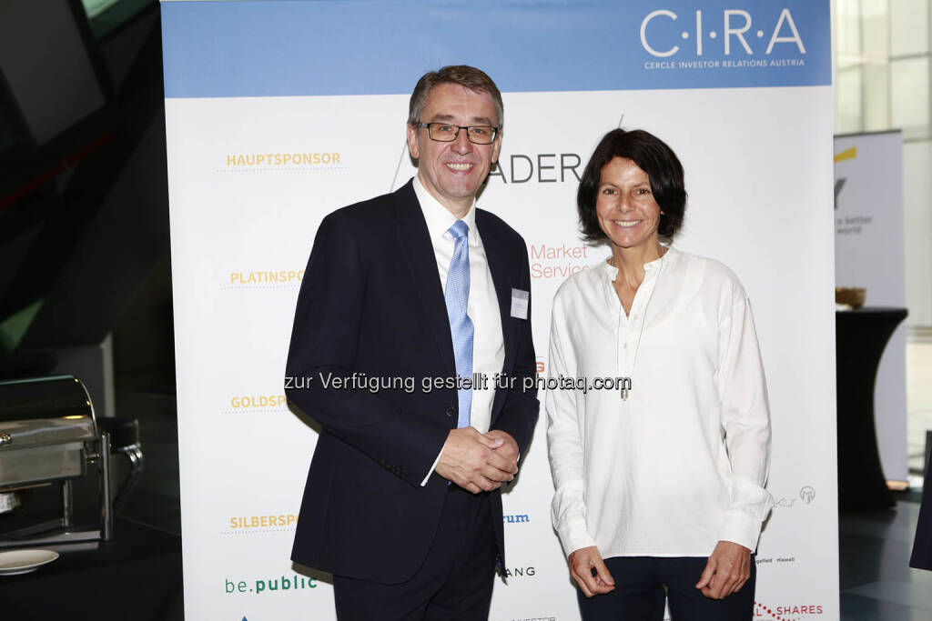 Harald Hagenauer (Post AG), Gerlinde Kaltenbrunner, © C.I.R.A./APA-Fotoservice/Bargad Fotograf/in: Nadine Bargad (18.10.2018) 