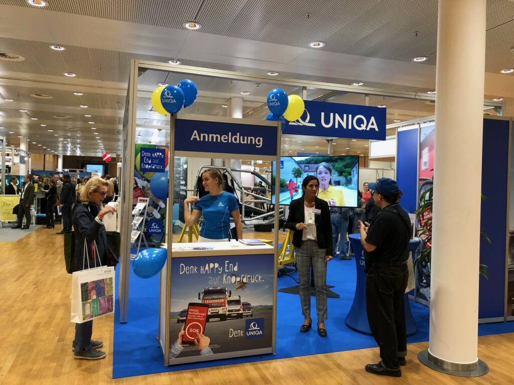 Uniqa auf der Gewinn Messe (18.10.2018) 