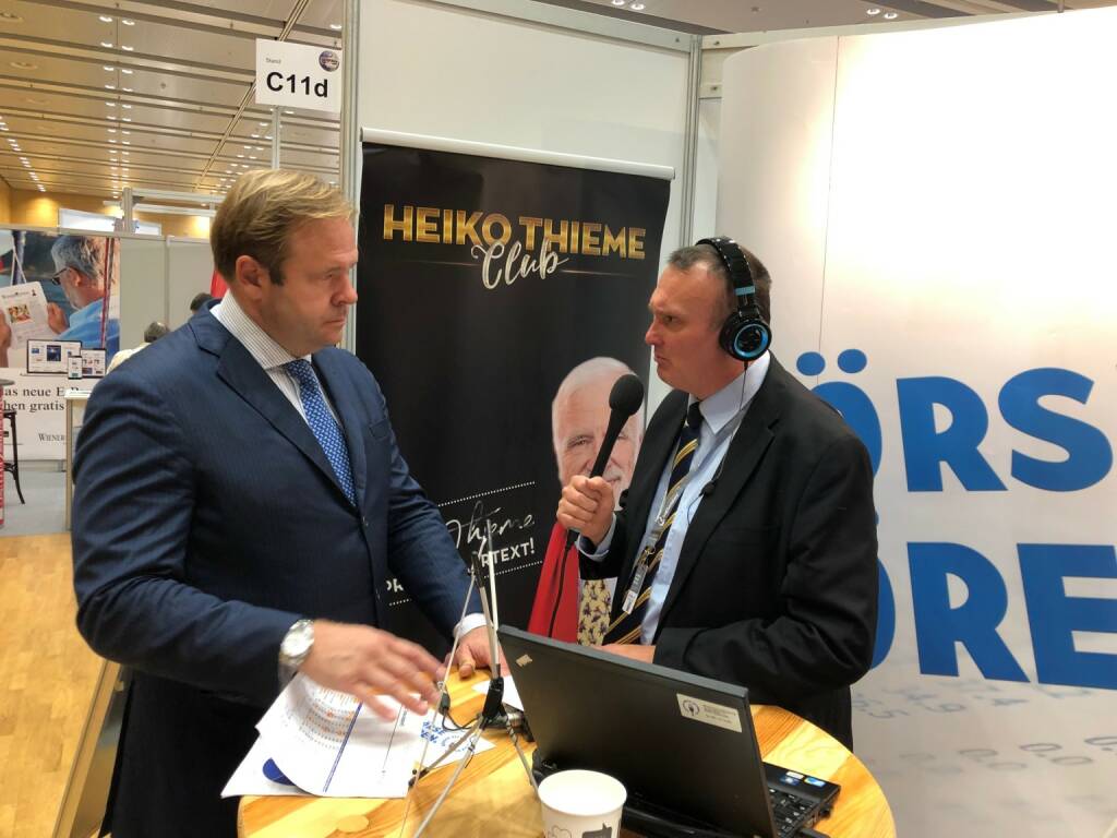 Klaus Umek (Petrus-Advisers) mit Peter Heinrich von boersenradio.at (22.10.2018) 