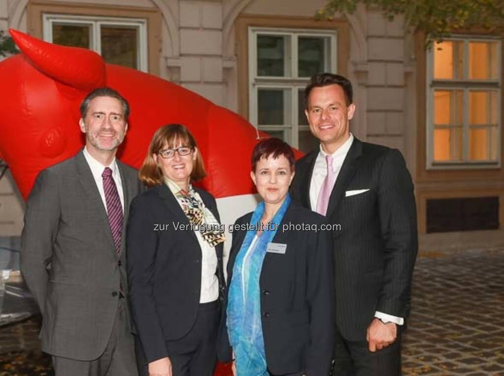 Martin Wenzl, Henriette Lininger, Christoph Boschan, © APA-Fotoservice (29.10.2018) 
