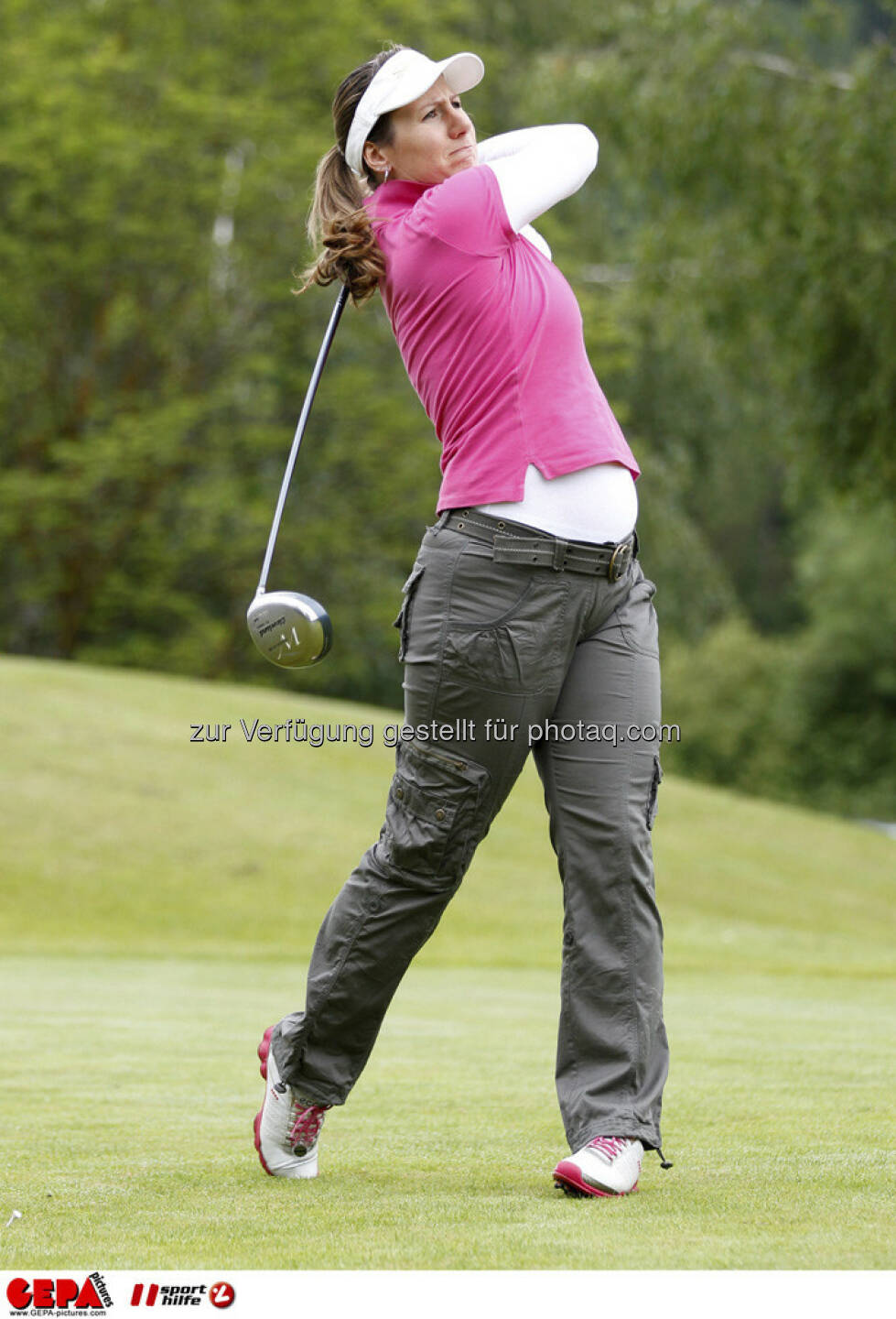 Sporthilfe Golf Trophy, GCC Schladming. Brigitte Obermoser, Foto: GEPA pictures/ Harald Steiner