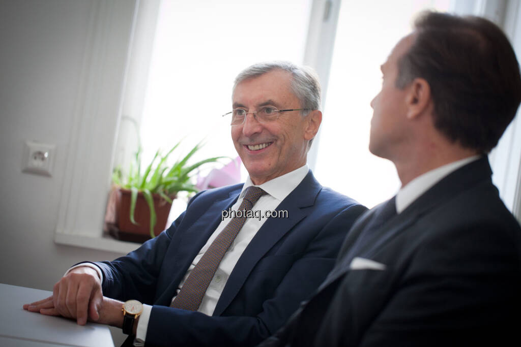 Thomas Birtel (Strabag), Thomas Winkler (UBM), © Michaela Mejta/photaq.com (21.11.2018) 