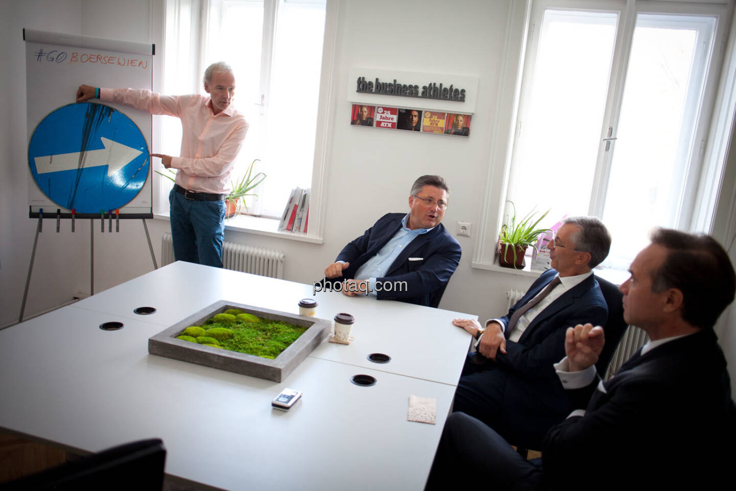 Christian Drastil (BSN), Karl-Heinz Strauss (Porr), Thomas Birtel (Strabag), Thomas Winkler (UBM)
