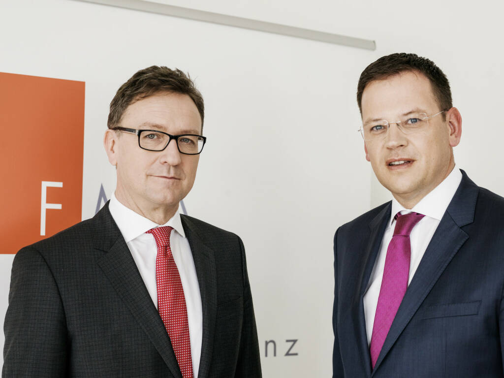FMA Vorstand: Helmut Ettl, Klaus Kumpfmüller; Credit: Steinbach, © Aussender (30.11.2018)