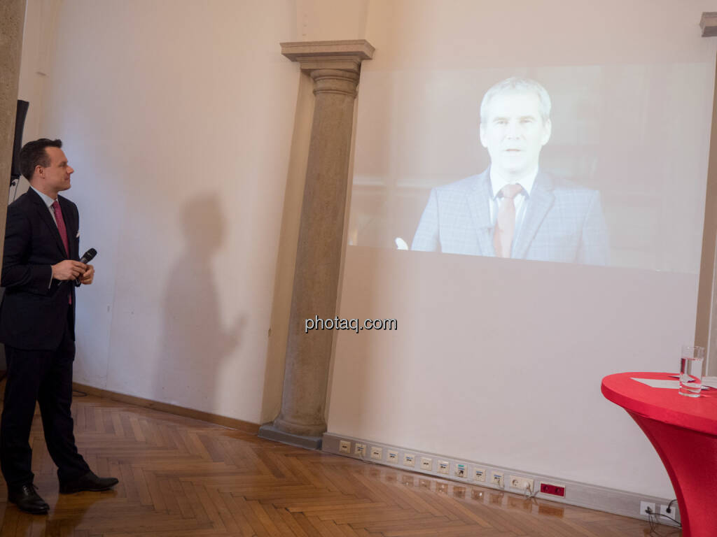 Christoph Boschan, Finanzminister Hartwig Löger (21.01.2019) 