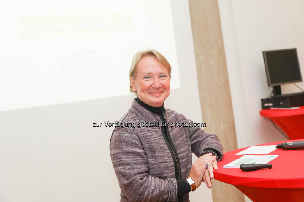 Heike Arbter (RCB), © Zertifikate Forum Austria/APA-Fotoservice/Tanzer Fotograf/in: Richard Tanzer (23.01.2019) 