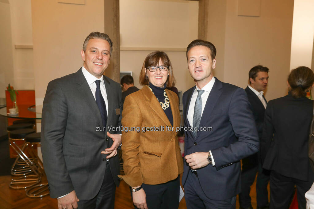 Thomas Rainer, Henriette Lininger (Wiener Börse), © Wiener Börse AG/APA-Fotoservice/Hörmandinger Fotograf/in: Martin Hörmandinger bzw. Richard Tanzer (01.02.2019) 