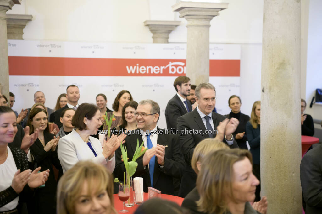 Börsengang Marinomed Biotech, Säulenhalle, © Wiener Börse AG/APA-Fotoservice/Hörmandinger Fotograf/in: Martin Hörmandinger bzw. Richard Tanzer (01.02.2019) 