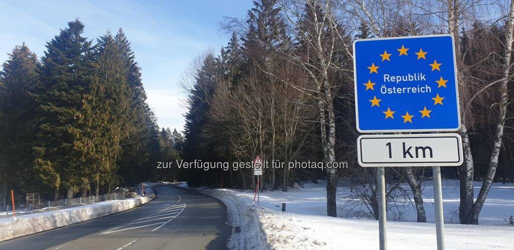 Österreich Deutschland Grenze (10.02.2019) 