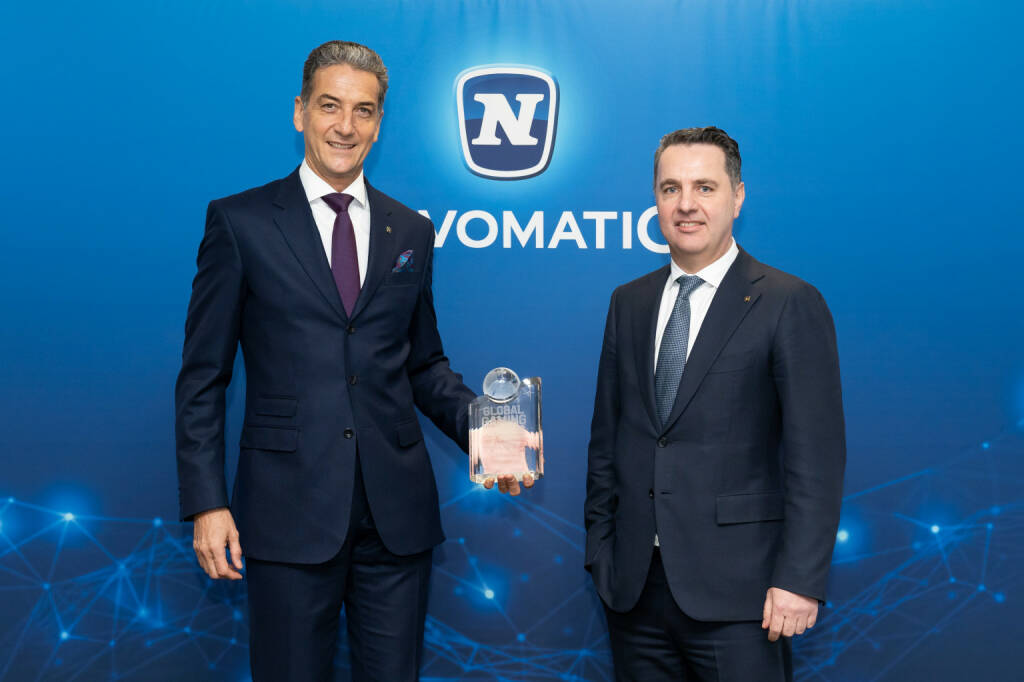 NOVOMATIC GROUP: International ausgezeichnet: NOVOMATIC erneut “Casino Supplier of the Year”, Mag. Harald Neumann (CEO) und Mag. Thomas Graf (CTO) NOVOMATIC AG, Credit: NOVOMATIC/Thomas Meyer Photography, © Aussendung (11.02.2019) 