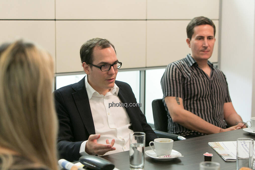  Nina Krist (Philoro), Nikolaus Jilch (Die Presse), Robert Zikmund (FM4), © finanzmarktfoto.at/Martina Draper (19.06.2013) 