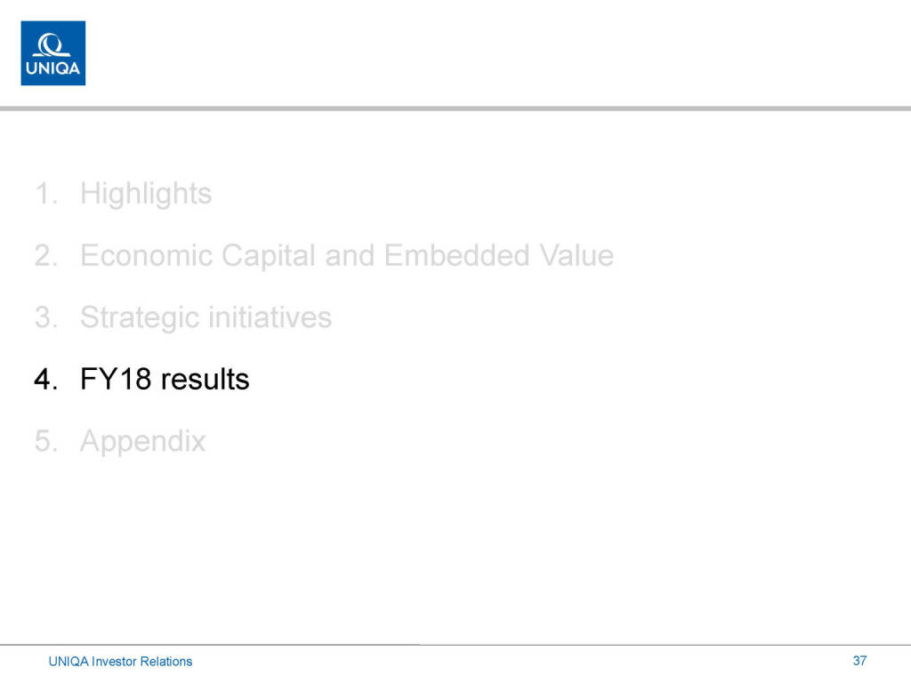 Uniqa - FY18 results (01.03.2019) 