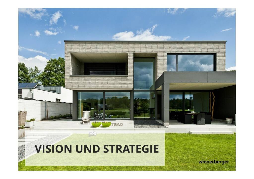Wienerberger - VISION UND STRATEGIE (08.03.2019) 