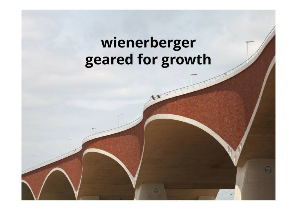 Wienerberger - geared for growth (08.03.2019) 