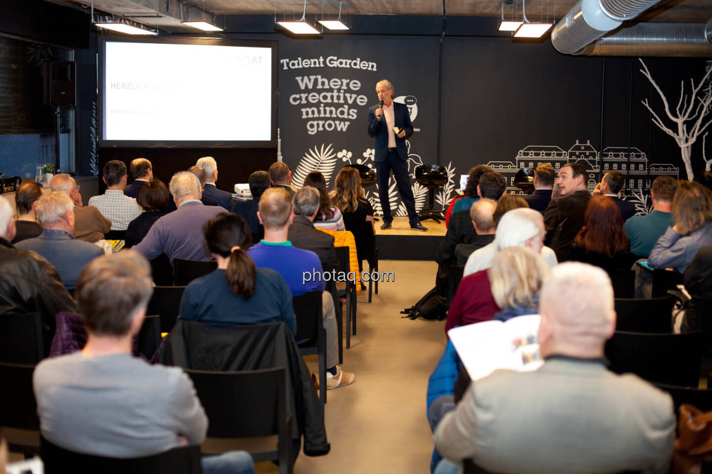 BSN Roadshow #76, Talent Garden Wien, Christian Drastil (BSN)