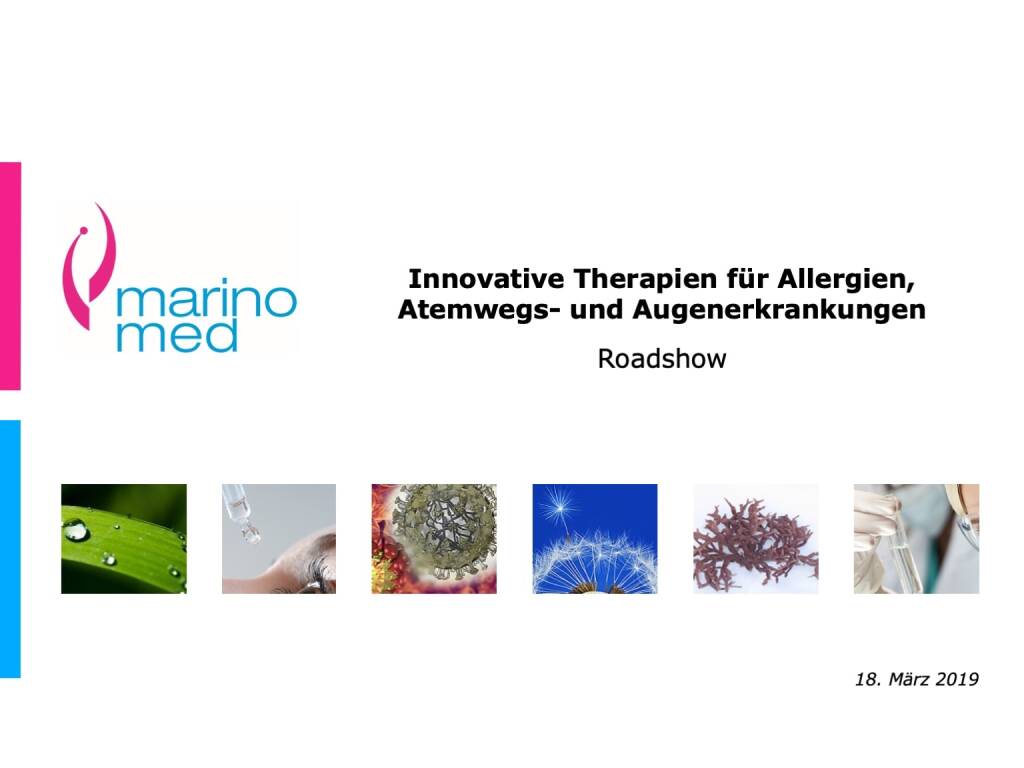 Marinomed - Innovative Therapien für Allergien, Atemwegs- und Augenerkrankungen (19.03.2019) 