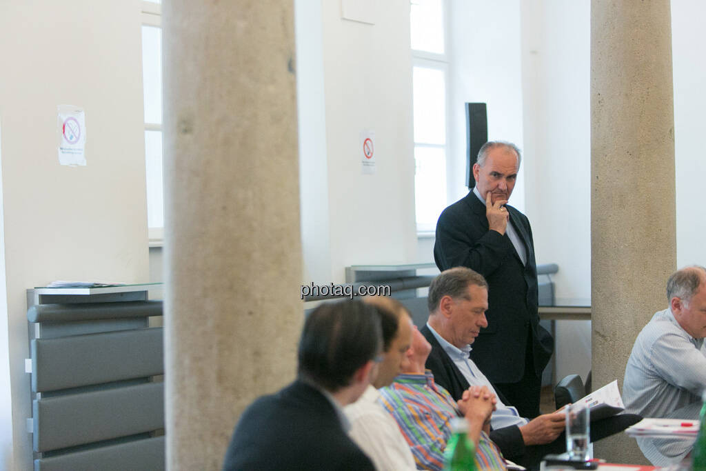 Johann Marihart (Agrana) beim 5. Small Cap Day - Wiener Börse / C.I.R.A., © finanzmarktfoto.at/Martina Draper (20.06.2013) 