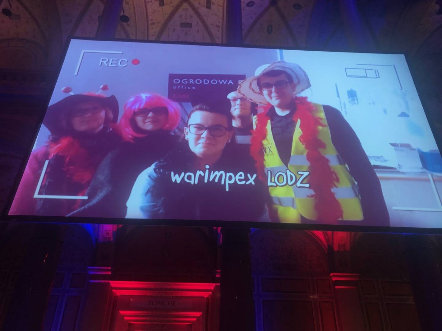 60 Jahre Warimpex, Feier im MAK - Gr&uuml;&szlig;e aus von Warimpex aus Lodz